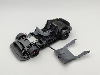Dodge Viper GTS-R ACR Black w/ Red Stripes - Chassis / Interior Dodge Viper GTS-R ACR Black w/ Red Stripes - Chassis / Interior