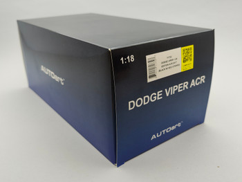 Dodge Viper GTS-R ACR Black w/ Red Stripes - Box Dodge Viper GTS-R ACR Black w/ Red Stripes - Box