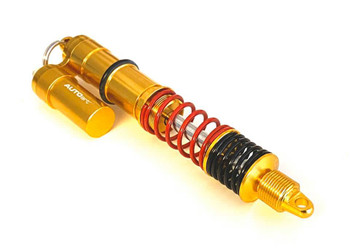 Aluminium Damper Pen with LED Torch Gold Aluminium Damper Pen with LED Torch Gold