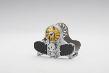 Porsche Letter Holder Air-Cooled Engine (Yellow)