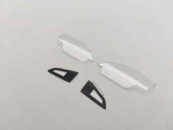 Corvette C7 Z06 Black - Side Window Set Corvette C7 Z06 Black - Side Window Set