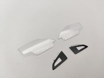 Corvette C7 Z06 Black - Side Window Set Corvette C7 Z06 Black - Side Window Set