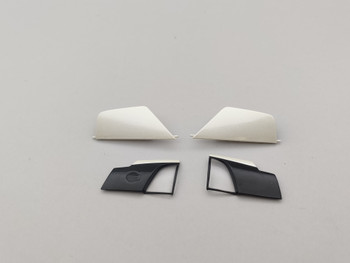 Lamborghini Murcielago White - Side Window / Bat wing set 