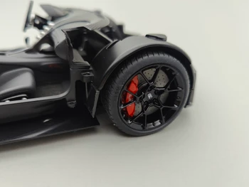 Bugatti Chiron Black / Red - Chassis / wheel set / interior