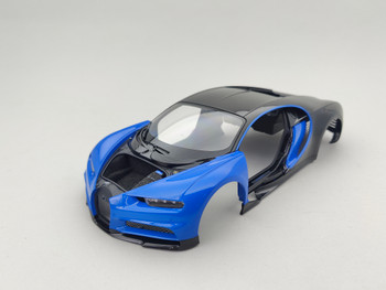 Bugatti Chiron French Racing Blue  / Carbon - Body
