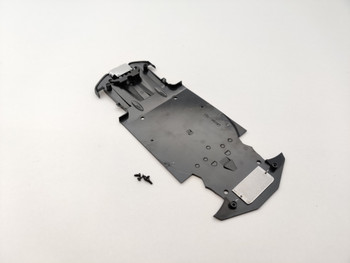 Bugatti Chiron Argent Silver / Atlantic Blue - Floor Plate Bugatti Chiron Argent Silver / Atlantic Blue - Floor Plate