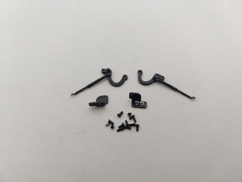 McLaren 720S Glacier White - Front Compartment Hinge Set McLaren 720S Glacier White - Front Compartment Hinge Set