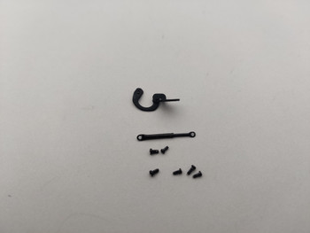 McLaren 720S Glacier White - Door right side hinge set McLaren 720S Glacier White - Door right side hinge set