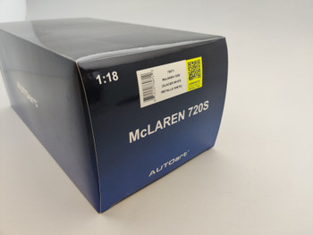 McLaren 720S Glacier White - Box McLaren 720S Glacier White - Box