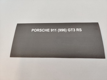 Box Sleeve Card - 80471 Porsche 911 996 GT3 RS White