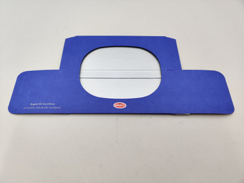 1:43 Box Sleeve - 50911 Bugatti EB 18.3 Chiron Blue 1:43 Box Sleeve - 50911 Bugatti EB 18.3 Chiron Blue