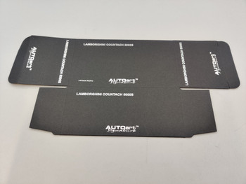 1:43 Box Sleeve - 54532 Lamborghini Countach 5000S Black 1:43 Box Sleeve - 54532 Lamborghini Countach 5000S Black