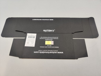 1:43 Box Sleeve - 54533 Lamborghini Countach 5000S White 1:43 Box Sleeve - 54533 Lamborghini Countach 5000S White