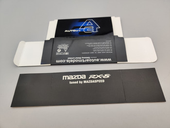 1:43 Box Sleeve - 55931 Mazda RX-8 Mazdaspeed Silver 1:43 Box Sleeve - 55931 Mazda RX-8 Mazdaspeed Silver
