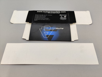 1:43 Box Sleeve - 57301 Nissan Skyline R34 GTR Blue 1:43 Box Sleeve - 57301 Nissan Skyline R34 GTR Blue