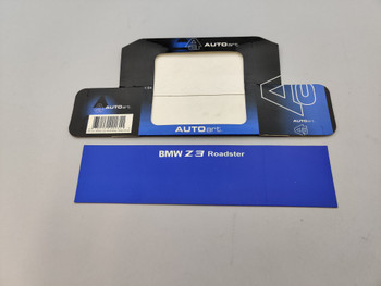 1:64 Box Sleeve - 20161 BMW Z3 Roadster Metallic Blue 1:64 Box Sleeve - 20161 BMW Z3 Roadster Metallic Blue