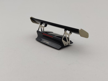 Porsche 911 997 GT3 RS 3.8 Grey Black / gold stripe - Rear Compartment Cover Porsche 911 997 GT3 RS 3.8 Grey Black / gold stripe - Rear Compartment Cover