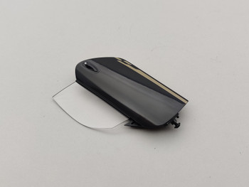 Porsche 911 997 GT3 RS 3.8 Grey Black / gold stripe - Door Left Side Porsche 911 997 GT3 RS 3.8 Grey Black / gold stripe - Door Left Side