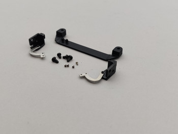 Porsche 911 997 GT3 RS 3.8 Grey Black / gold stripe - Front Compartment Hinge Set Porsche 911 997 GT3 RS 3.8 Grey Black / gold stripe - Front Compartment Hinge Set