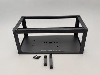 Porsche 911 997 GT3 RS 3.8 Grey Black / gold stripe - Box Porsche 911 997 GT3 RS 3.8 Grey Black / gold stripe - Box