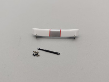 Porsche 911 997 GT3 RS 4.0 White - Rear Compartment Hinge Set Porsche 911 997 GT3 RS 4.0 White - Rear Compartment Hinge Set