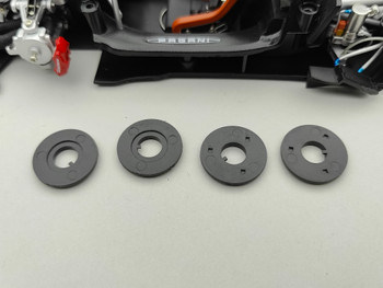 Pagani Zonda Revolucion Black Carbon Fiber - Interior / Engine / Frame