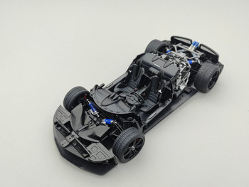 Pagani Huayra BC Rosso Dubai Carbon - Chassis / Interior / Engine