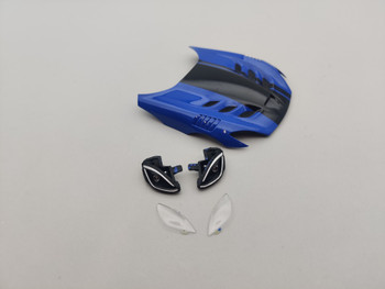 Dodge Viper ACR Blue w/ Black Stripes - Hood Dodge Viper ACR Blue w/ Black Stripes - Hood