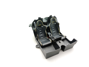 Koenigsegg ONE:1 Clear Carbon Gold Stripes - Interior Koenigsegg ONE:1 Clear Carbon Gold Stripes - Interior