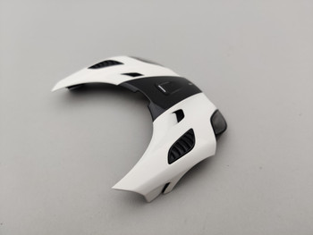 Koenigsegg Agera RS Arctic White / Black Accents - Front Compartment Cover Koenigsegg Agera RS Arctic White / Black Accents - Front Compartment Cover