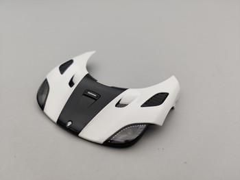 Koenigsegg Agera RS Arctic White / Black Accents - Front Compartment Cover Koenigsegg Agera RS Arctic White / Black Accents - Front Compartment Cover