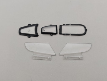 Koenigsegg Agera RS Cone Orange / Carbon - Window Set Koenigsegg Agera RS Cone Orange / Carbon - Window Set