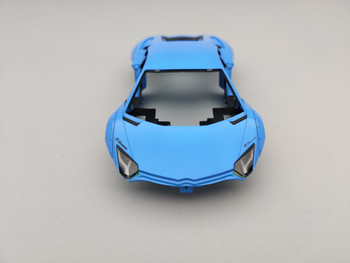 Lamborghini Aventador LB Works Sky Blue Metallic - Body Lamborghini Aventador LB Works Sky Blue Metallic - Body