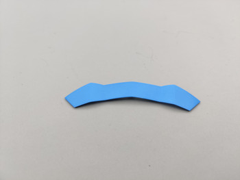 Lamborghini Aventador LB Works Sky Blue Metallic - Lower Spoiler Lamborghini Aventador LB Works Sky Blue Metallic - Lower Spoiler
