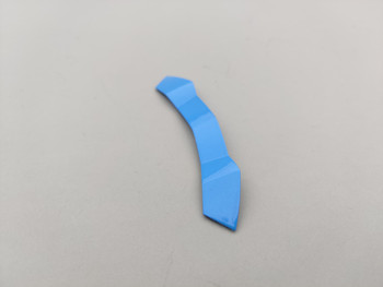 Lamborghini Aventador LB Works Sky Blue Metallic - Lower Spoiler Lamborghini Aventador LB Works Sky Blue Metallic - Lower Spoiler
