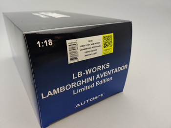 Lamborghini Aventador LB-Works Limited Edition Martini Livery - Box Lamborghini Aventador LB-Works Limited Edition Martini Livery - Box