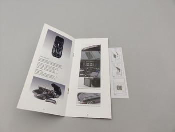 Jaguar E-Type Series 1 3.8 Roadster British Racing Green - Handbook Jaguar E-Type Series 1 3.8 Roadster British Racing Green - Handbook