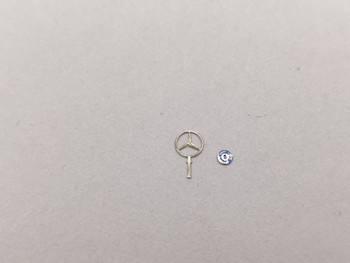 Mercedes Hood Star Ornament 1:18 for S-Klasse W221 or similar Mercedes Hood Star Ornament 1:18 for S-Klasse W221 or similar