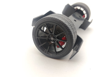 1:12 McLaren P1 Matt Black - Wheel Set 1:12 McLaren P1 Matt Black - Wheel Set