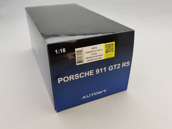 Porsche 911 991.2 GT2 RS Weissach package Yellow - Box Porsche 911 991.2 GT2 RS Weissach package Yellow - Box