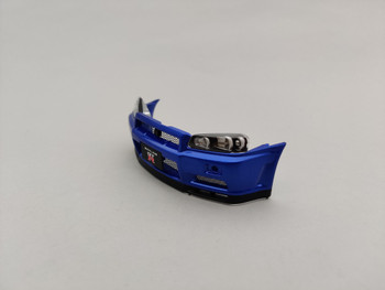 Nissan R34 GT-R Skyline V-Spec II Bayside Blue - Front Bumper Nissan R34 GT-R Skyline V-Spec II Bayside Blue - Front Bumper