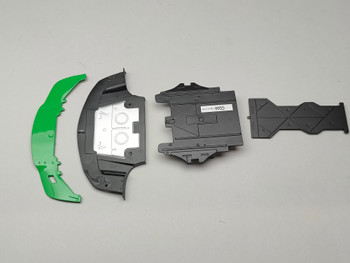 1:12 Porsche 911 (997) GT3 RS Green - Chassis Under shroud panel Set