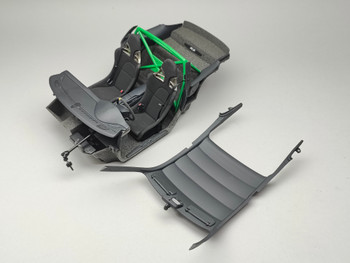 1:12 Porsche 911 (997) GT3 RS Green - Interior 1:12 Porsche 911 (997) GT3 RS Green - Interior