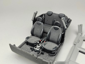 Mini Cooper With Sunroof Silver - Interior Mini Cooper With Sunroof Silver - Interior