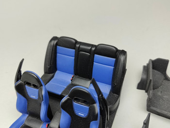 Mitsubishi Lancer EVO VI Blue - Interior Mitsubishi Lancer EVO VI Blue - Interior