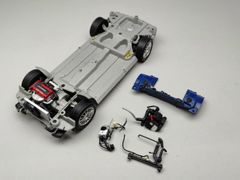 Mitsubishi Lancer EVO VI Blue - Chassis Mitsubishi Lancer EVO VI Blue - Chassis