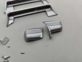 Mitsubishi Pajero SWB V20 Silver - Side Skirts Mitsubishi Pajero SWB V20 Silver - Side Skirts