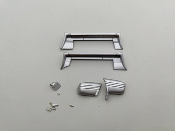 Mitsubishi Pajero SWB V20 Silver - Side Skirts Mitsubishi Pajero SWB V20 Silver - Side Skirts