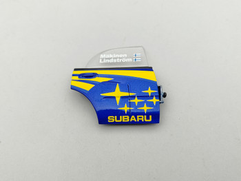 Subaru Impreza World Rally T. Makinen 2002 W/ Figurine - Door Right Side Rear Subaru Impreza World Rally T. Makinen 2002 W/ Figurine - Door Right Side Rear