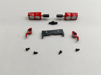 Corvette Stingray Convertible 1963 Red - Headlights